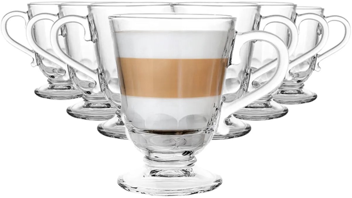 Altom Design Siena Latte Glazen Set - 6 stuks, 320 ml