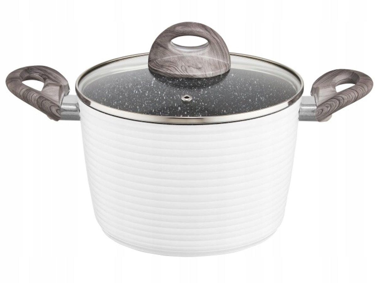 Ambition Wavy Aluminium Pan met Antiaanbaklaag - 3,8L, 20cm