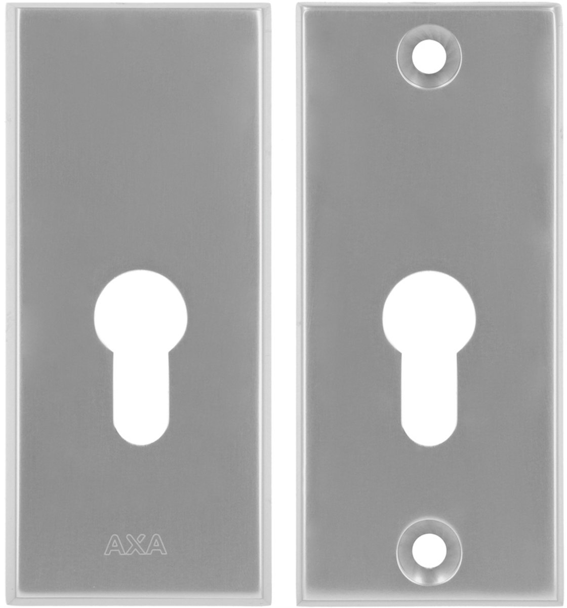 AXA ODIN Rozet 117mm F6 Gepolijst INOX - Deurbeslag