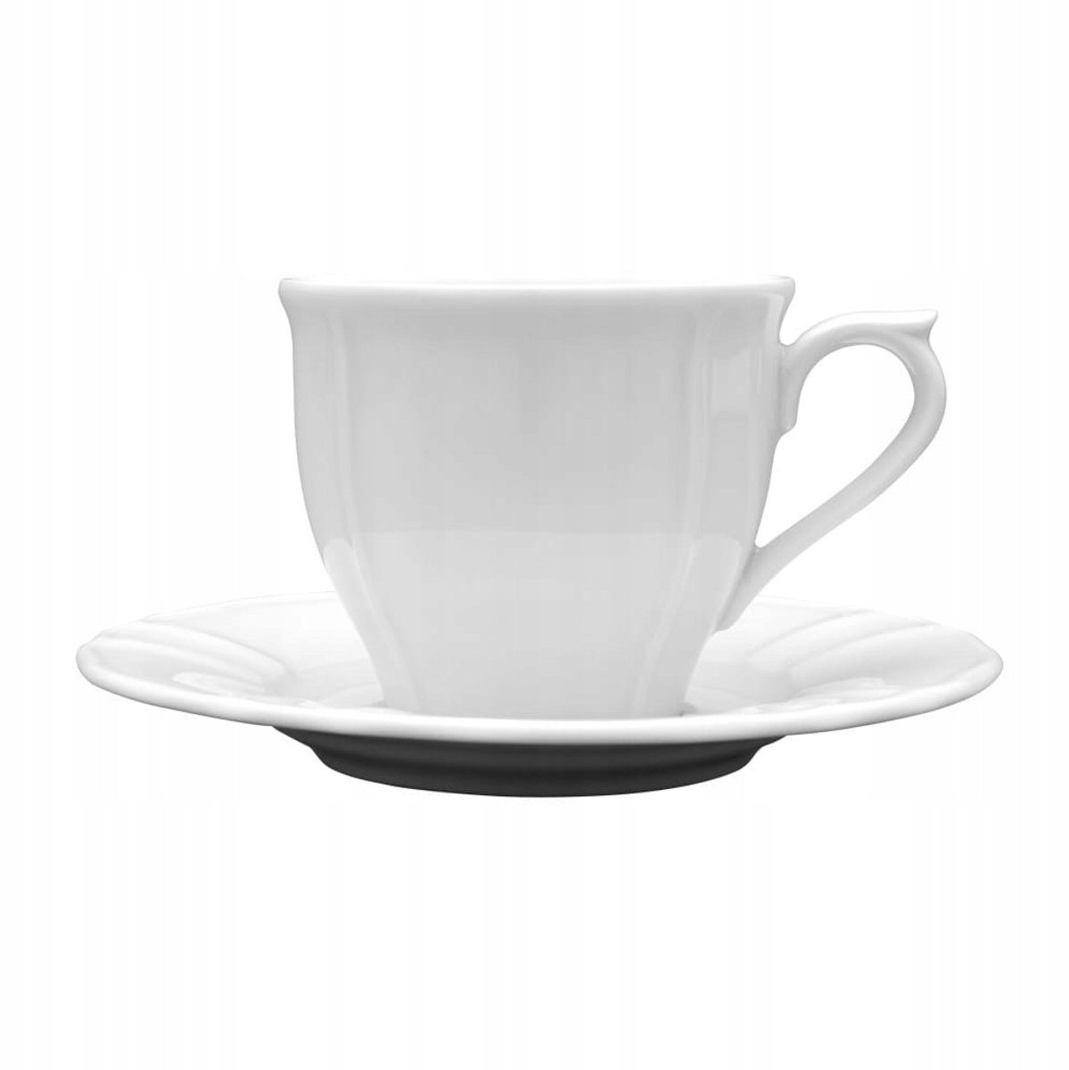 Lubiana Maria Porseleinen Kop & Schotel 200ml - Wit