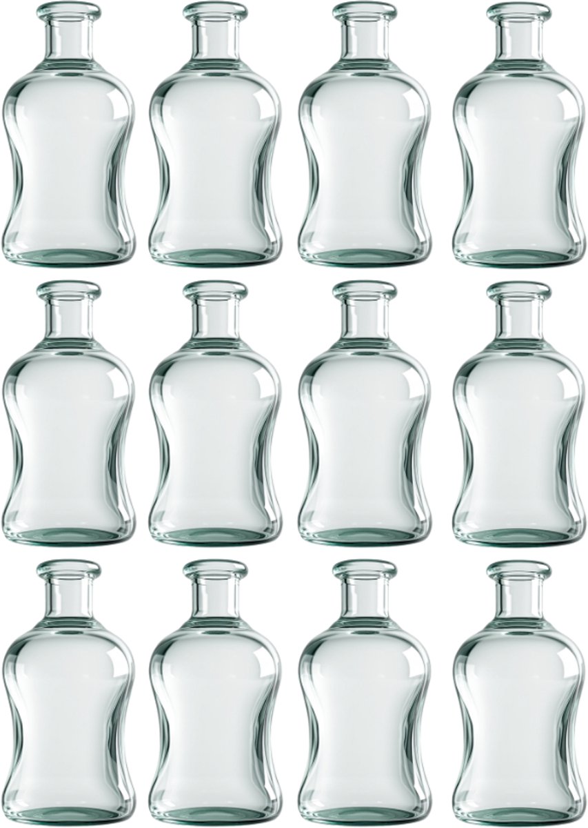 Waterkan - 12 stuks - 700ml - karaf / waterfles / sapfles / glazen fles / flessen / glas