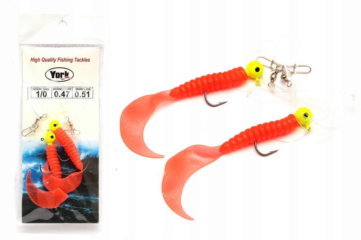 York Twister Set - 2 Stuks - Visgerei voor Zee en Surfcasting