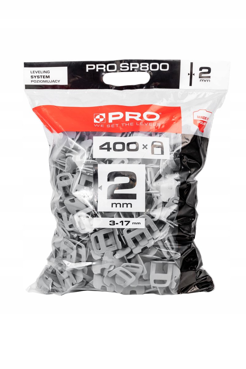 PRO-SP800 Tegel Leveling Systeem: 400 Clips voor Perfecte Tegelplaatsing