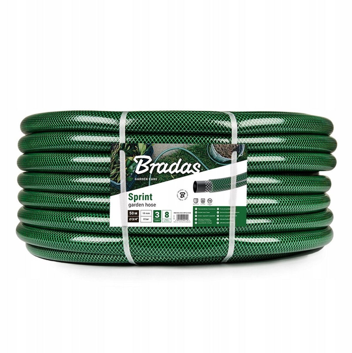 Bradas Sprint Tuinslang 25m 1 1/4" - Duurzaam & Flexibel