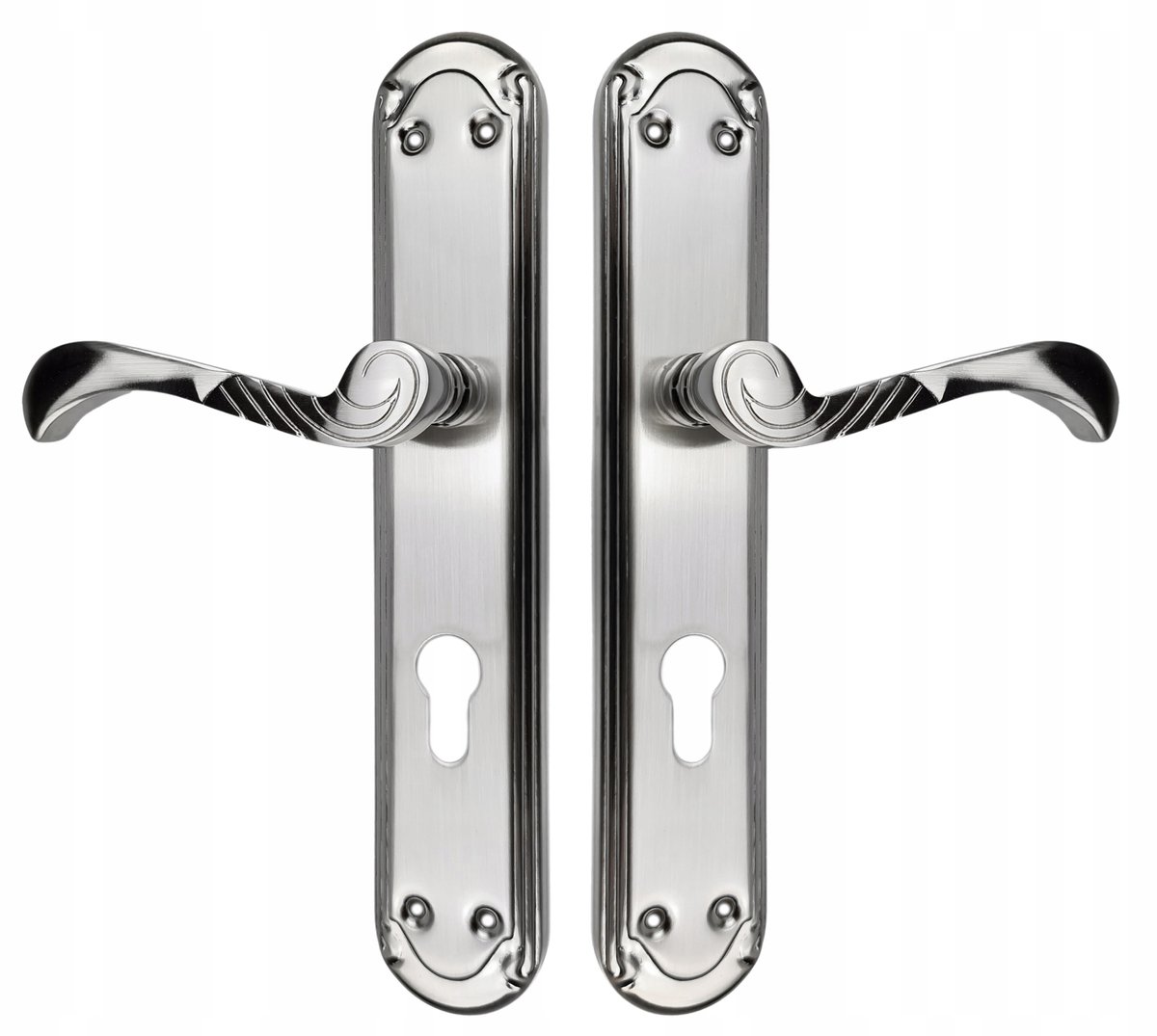 Deurklink Casablanca 60 mm Nikkel Satin