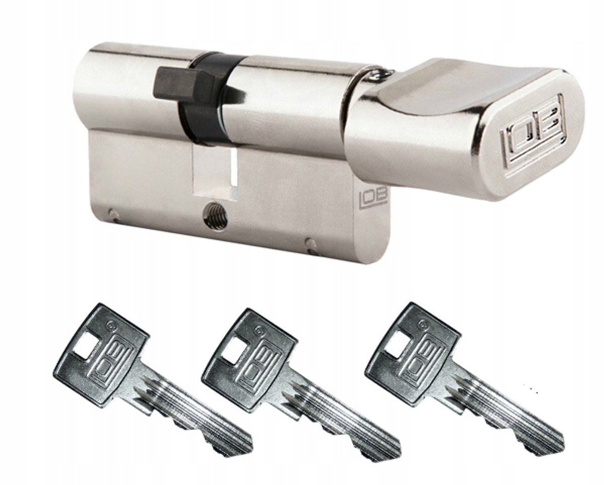 LOB Hektor Cilinder 30/55 met Knop - Klasse 4 Beveiliging