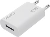 Usb adapter - 5v 1a - Universeel & compact - Usb oplader voor telefoon - Usb lader- Phreeze origineel