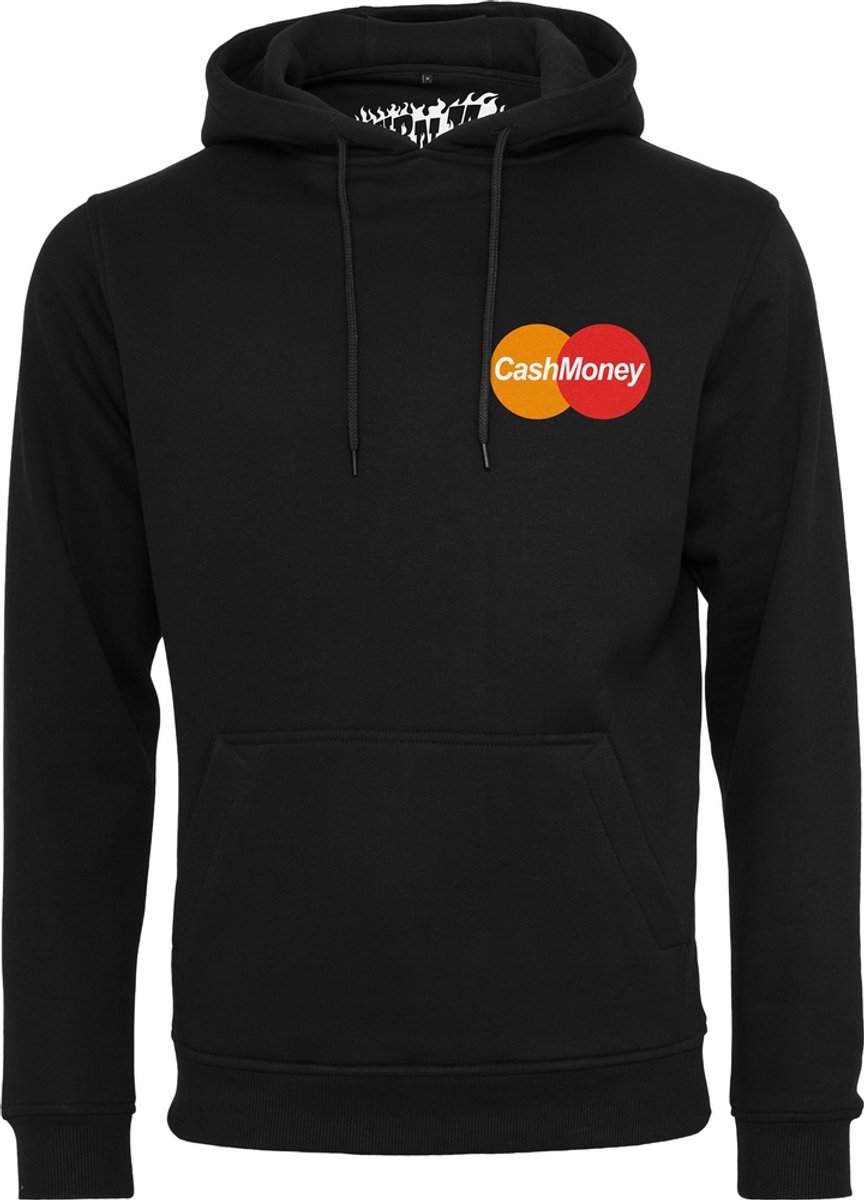 Mister Tee CashMoney Hoody TU087 Zwart