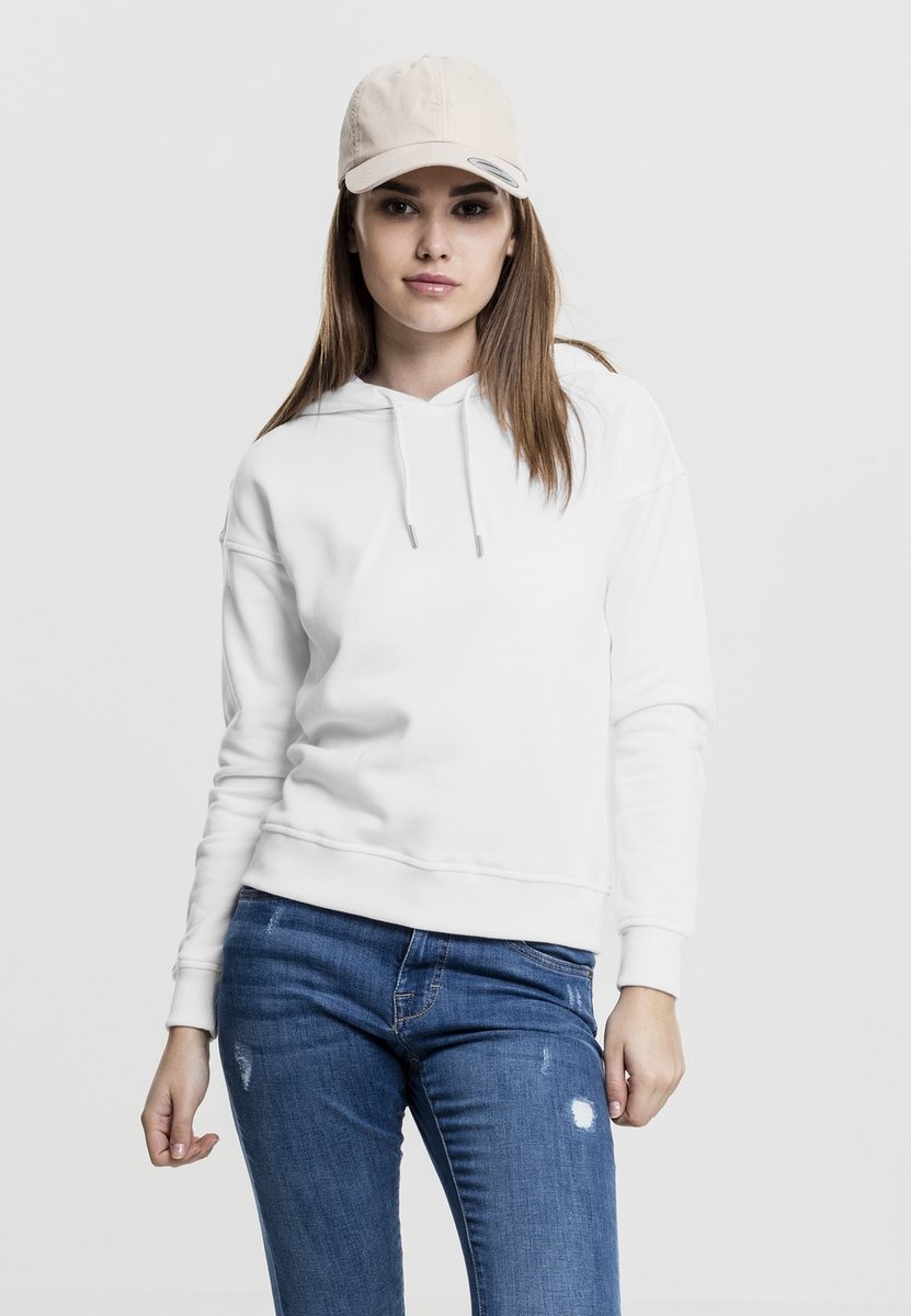 Urban Classics Basic Hoodie/trui S Wit
