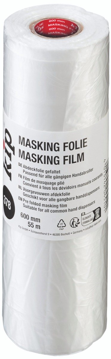 Kip 378 Afdekfolie 600mm x 55 meter