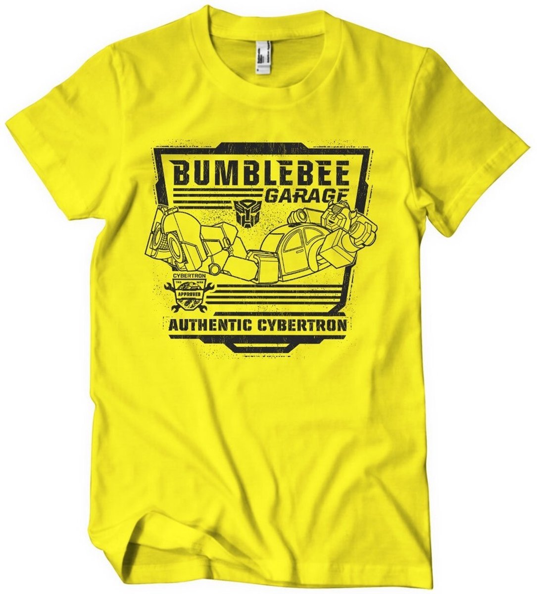 Transformers Bumblebee Garage -T-shirt geel