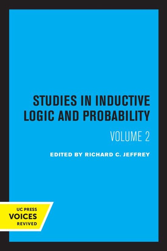 Studies in Inductive Logic and Probability, Volume II - cover