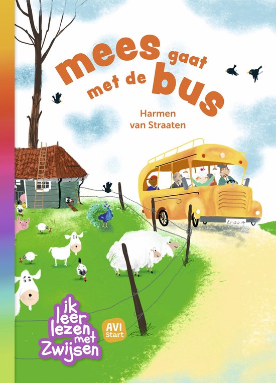 Ik leer lezen met Zwijsen - mees gaat met de bus - cover