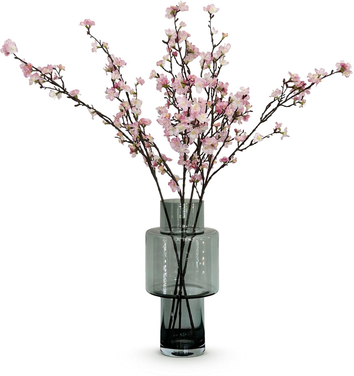 Kunstbloemen - Japanse kersenbloesem roze x 4 - 95cm