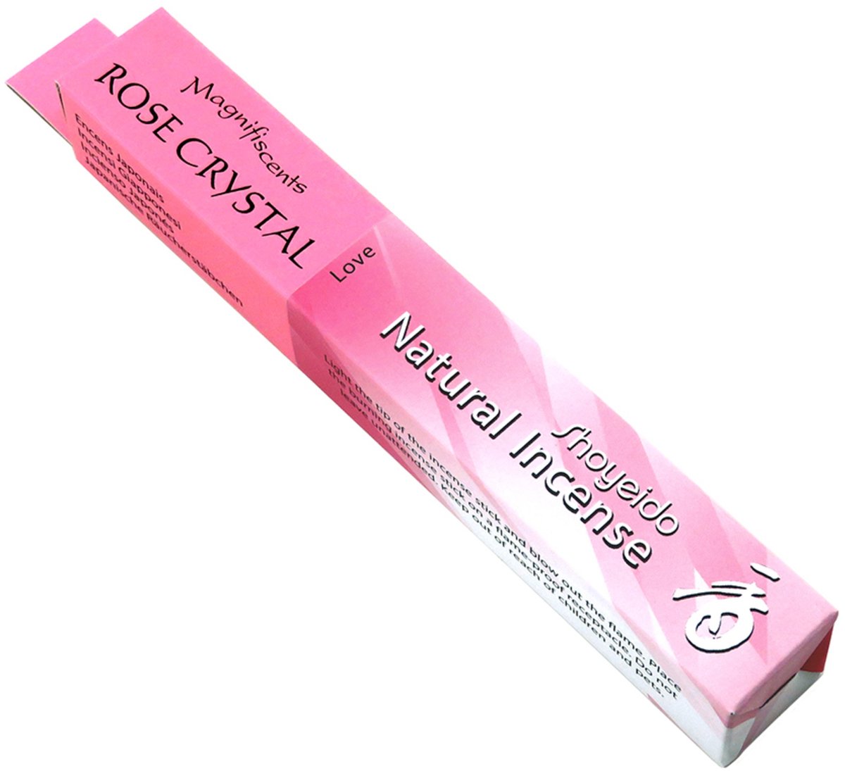 Ruben Robijn Rose Crystal-Love - Japanse Wierook Shoyeido - Jewel Serie n.n.b