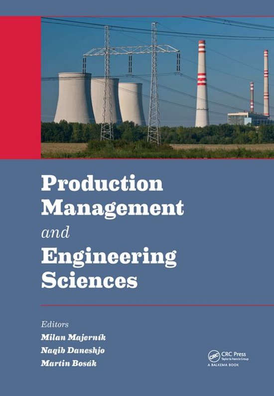 Production Management and Engineering Sciences - cover