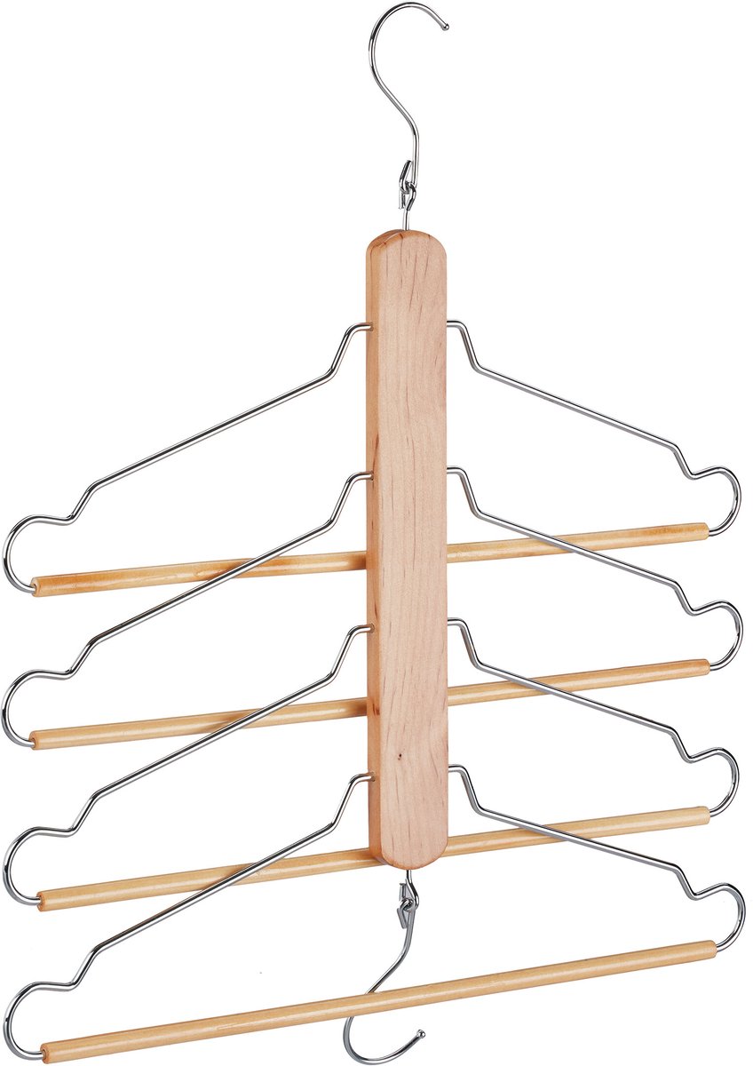 5x meervoudige kledinghanger - 4 kledinghangers - ruimtebesparende hanger
