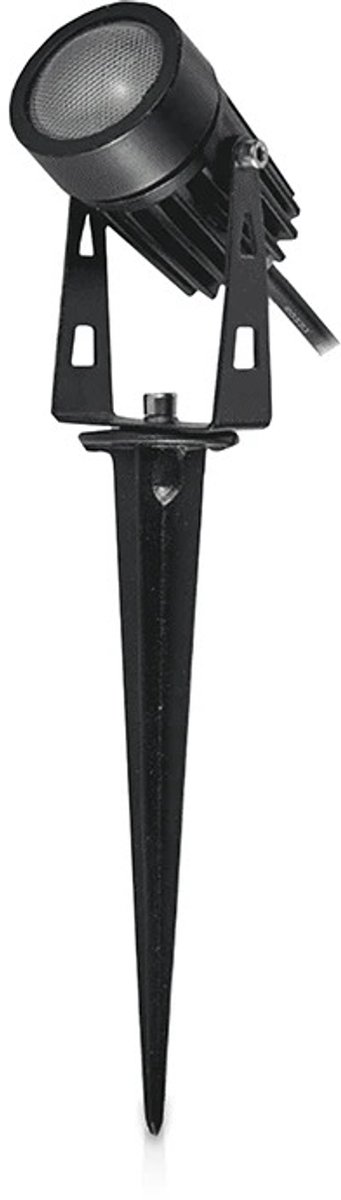 Tuinspot met grondpen zwart | 5 W | 5000K