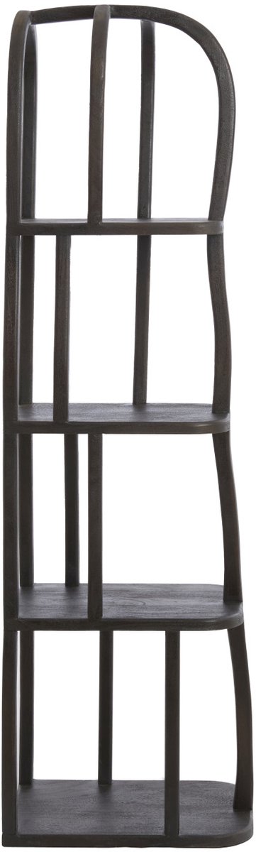 Kast LOWE - 53x40x175 cm - Bruin