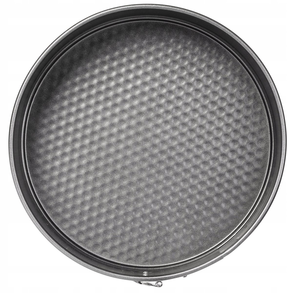 KADAX Springvorm, Stalen anti-aanbak vorm, ronde Bakvorm voor Taart, Cake, Bakplaat, Taartpan, Cake Bakvorm, Taartvorm met vlakke Bodem, stevig, zilverkleurig (Durchmesser: 24cm) – foto 2