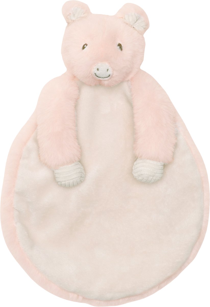 Happy Horse Varken Posh Knuffeldoek 26 cm - Roze - Baby cadeau