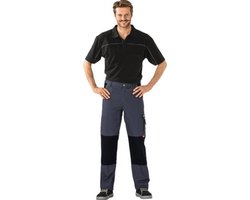 PLANAM werkbroek Canvas 320, grijs/zwart, meerdere maten 46