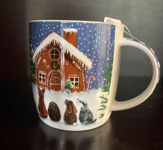 Alex Clark Kerst Mok Speculaas huis ~ Gingerbread House