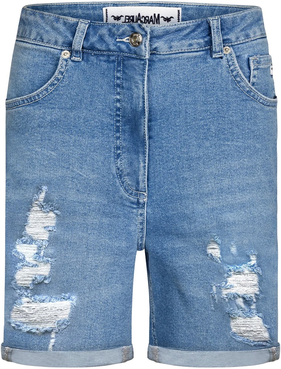 Marc Aurel • denim short destroyed • maat 36