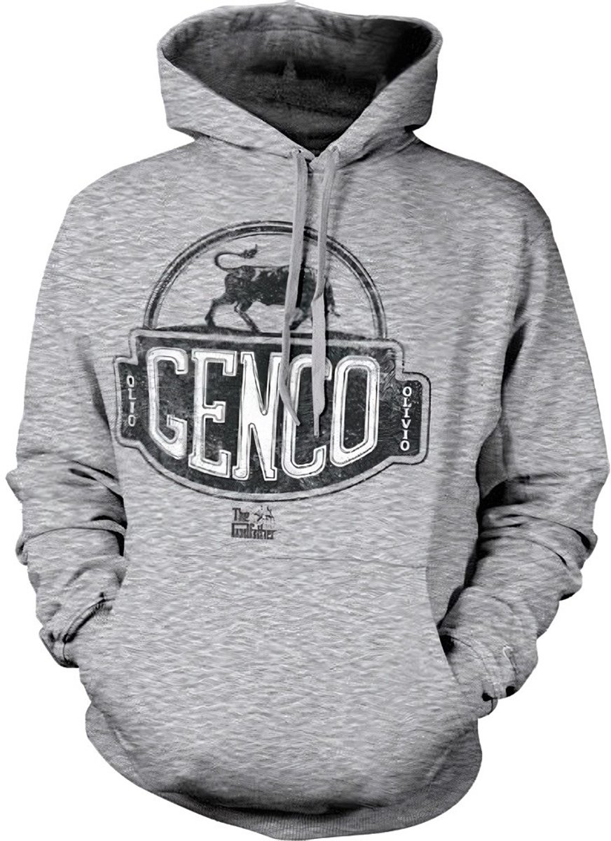 The Godfather Genco Olive Oil Hoodie Heather-Grey-S