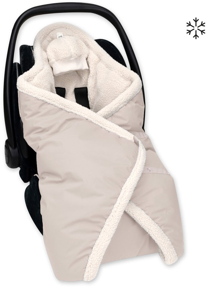 BEMINI Voetenzak - Biside 0-12m - Warm en beschermd - Neutral