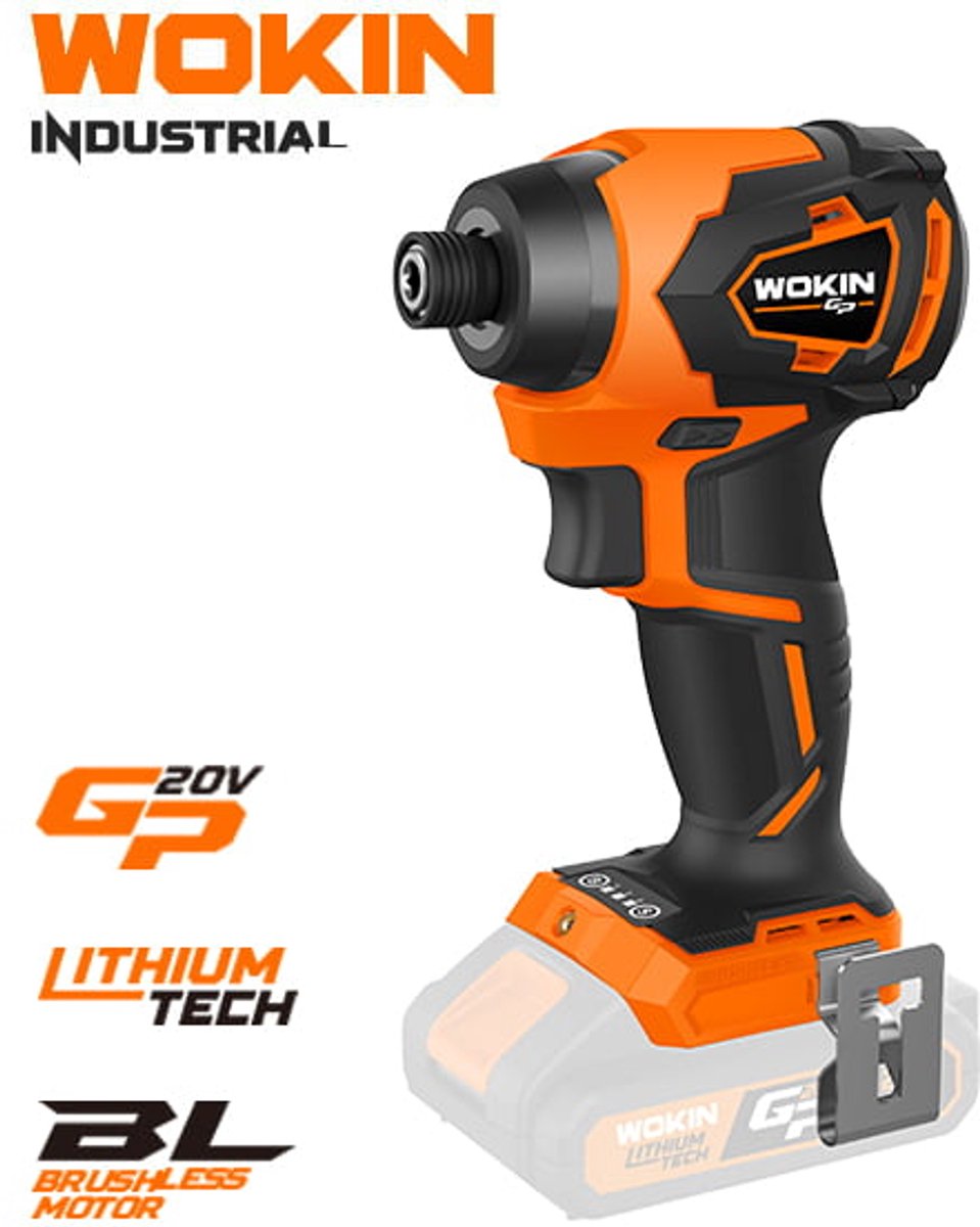 Slagschroevendraaier / 20 v / Li-ion accu /Wokin/ losse body
