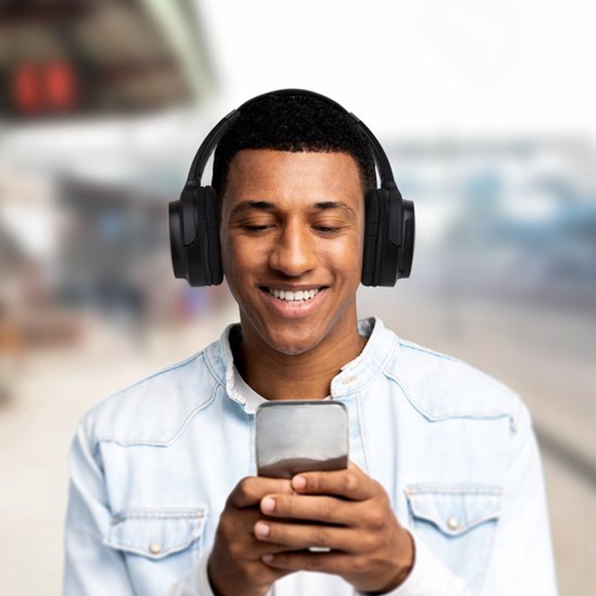 Denver Bluetooth Draadloze Koptelefoon met Active Noise - afbeelding 3