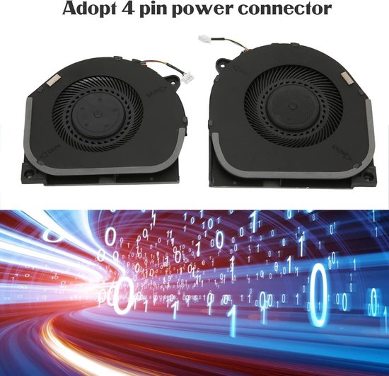 Ventola Di Raffreddamento Per Laptop Y7000/Y530 (CPU) - Originale 4 Pin, 5V 0.5A, In Lega Di Alluminio - Sostituzione Per Legion Y7000, Y530 15ICH - 3