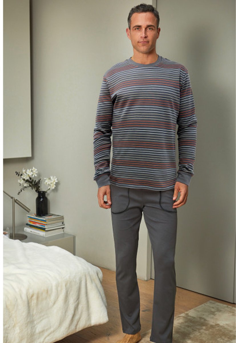 Barandi Salvo Heren Pyjama Blauw XXL