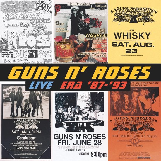 Guns N' Roses - Live Era '87-'93 (4 LP)