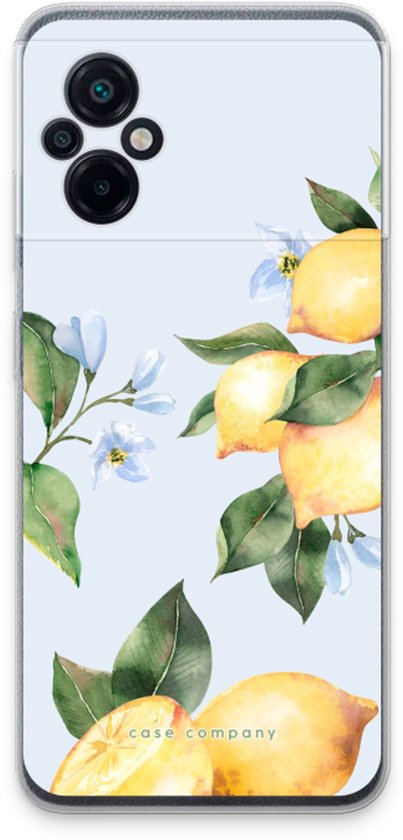 Étui Case Company® compatible avec Xiaomi Poco M5 - Orchard Sun - Coque souple - Protection intégrale et Protection des bords de l'écran