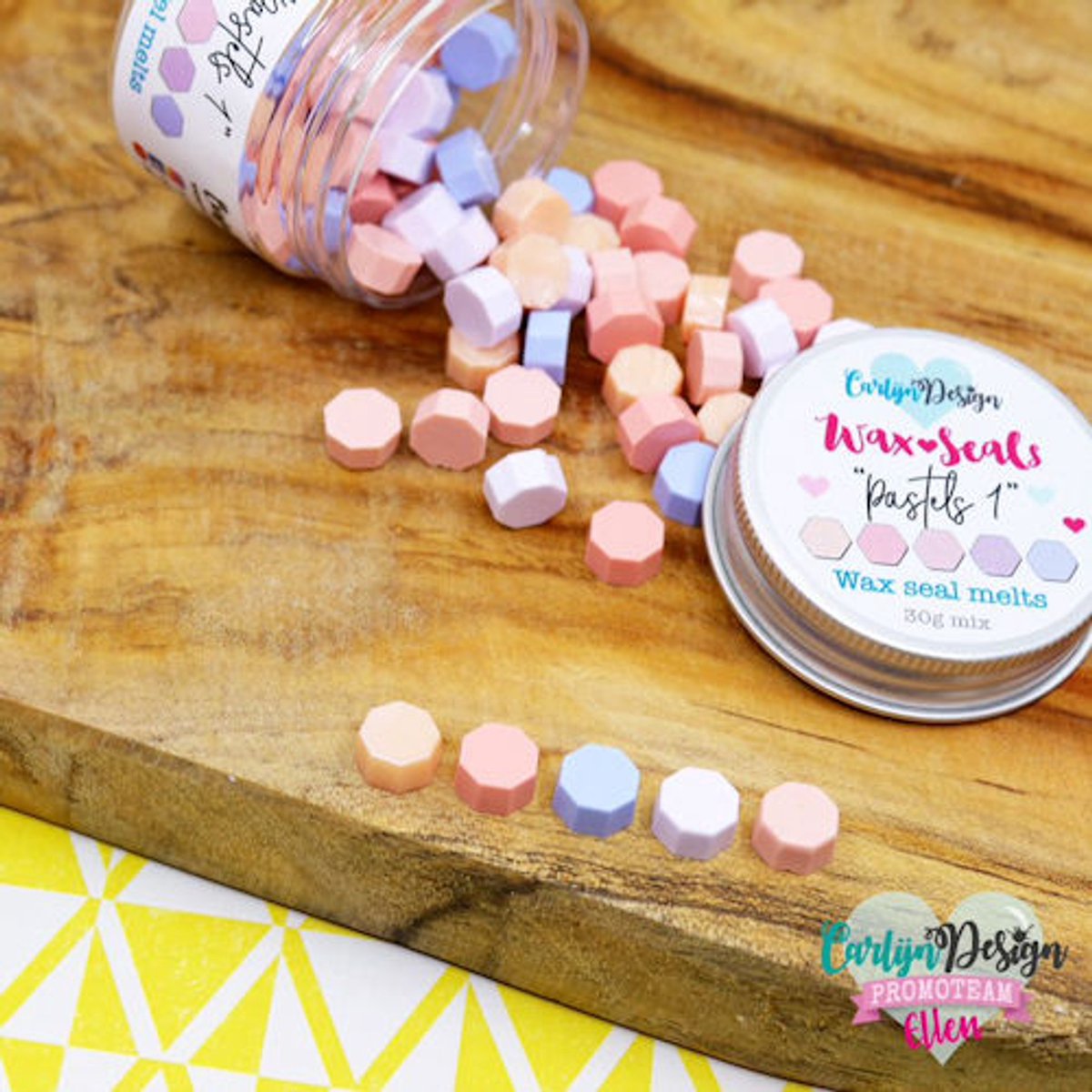 Waxzegel melts Pastels 1
