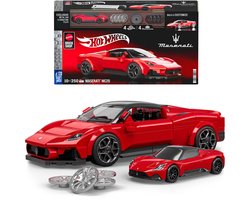 Mattel Brick Shop Hot Wheels Speed Serie Maserati MC20 - 250 Onderdelen