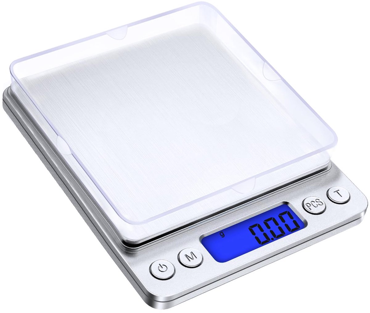 Digitale Draagbare Zakweegschaal tot 500g met Hoge Precisie en LCD-Display