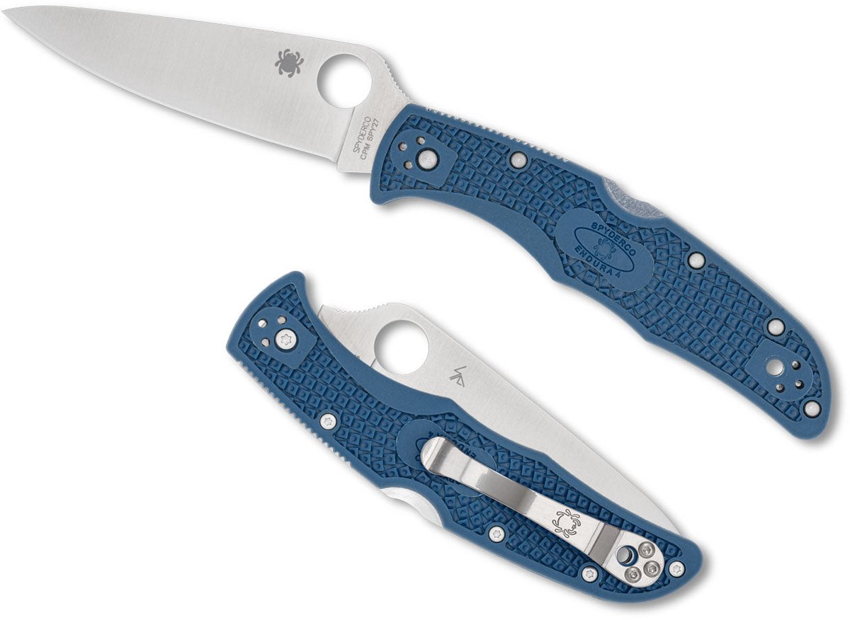 Spyderco Endura 4 Lightweight Blue SPY27 PE