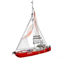 Mould King - Icons Jacht Boot | Classic creator zeilboot | Technic ideas | STEM educatief speelgoed bouwpakket compatibel met lego sluban mega bloks | Racejacht modelbouw voor volwassenen & kinderen | 893 bouwstenen