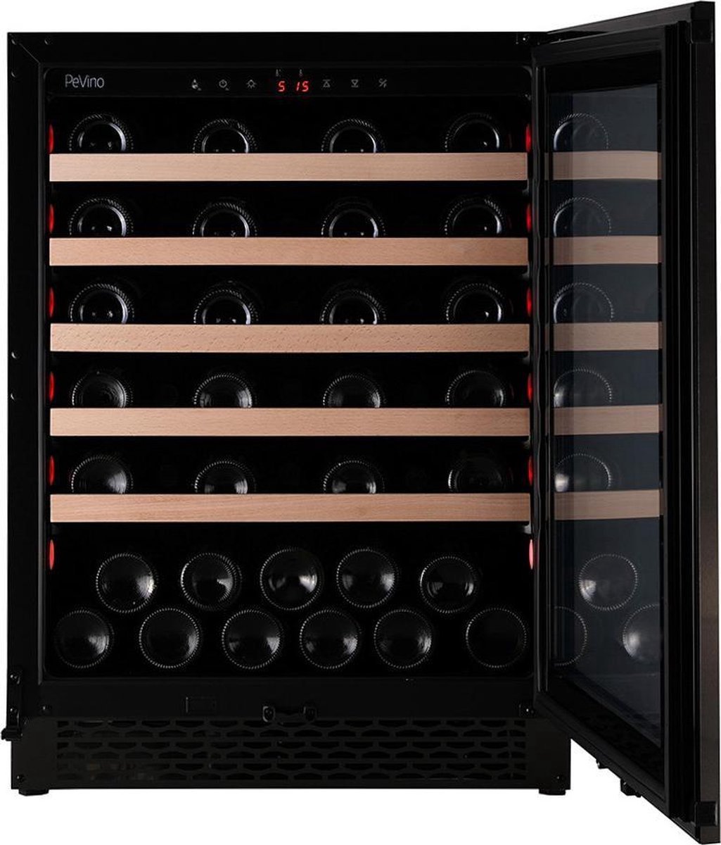 PeVino PNG46S-HHBS - Greeploos - 1 Temperatuurzone - Zwart - afbeelding 3