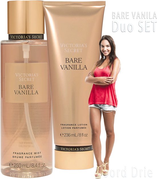 Victoria's Secret Bare Vanilla Fragrance Duo Set - Body Mist