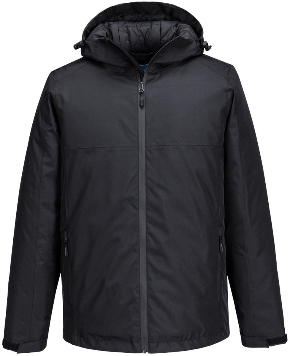 Portwest Professioneel Winterjack S611 - Zwart - XXL