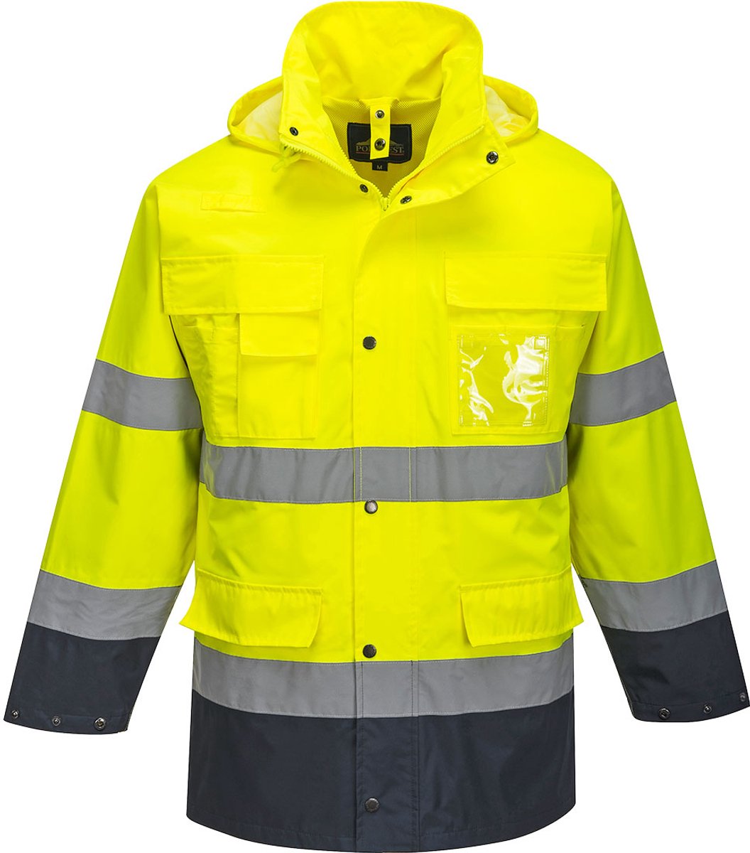 Portwest Hi-Vis Lite 3 in 1 contrast Jack S162 - Geel/Marine - XL