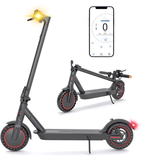 YEE RUN Elektrische Step 350W Motor - 20km/u Max. snelheid - 25-30km Bereik - 8.5″ Banden - Schijfremmen.