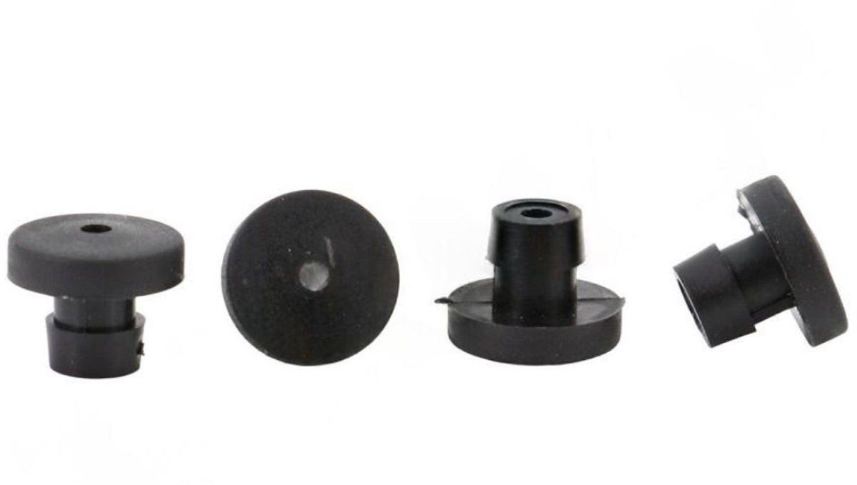 Pelgrim Voetje van pannendrager, rubber FK055GOH-FK155-HG255GOH 424721