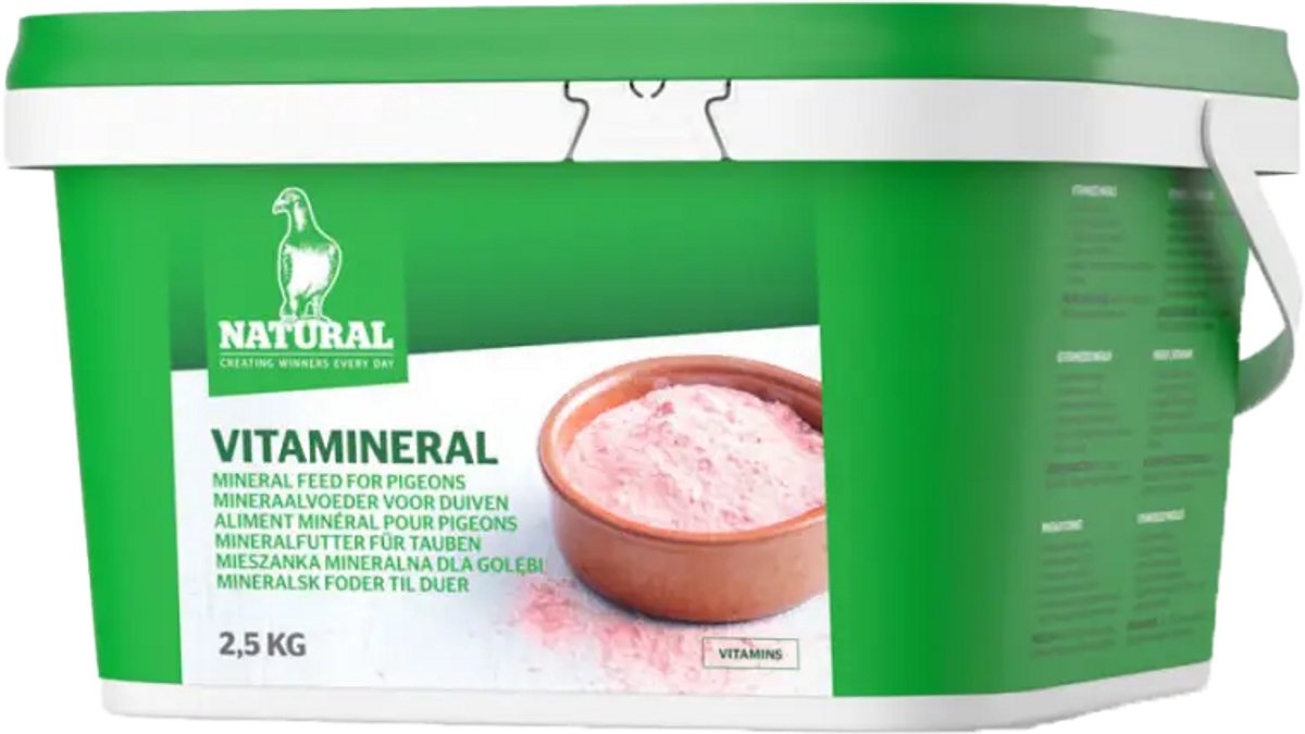 Natural Vitamineral - Voedingssupplement voor Duiven - 2,5kg