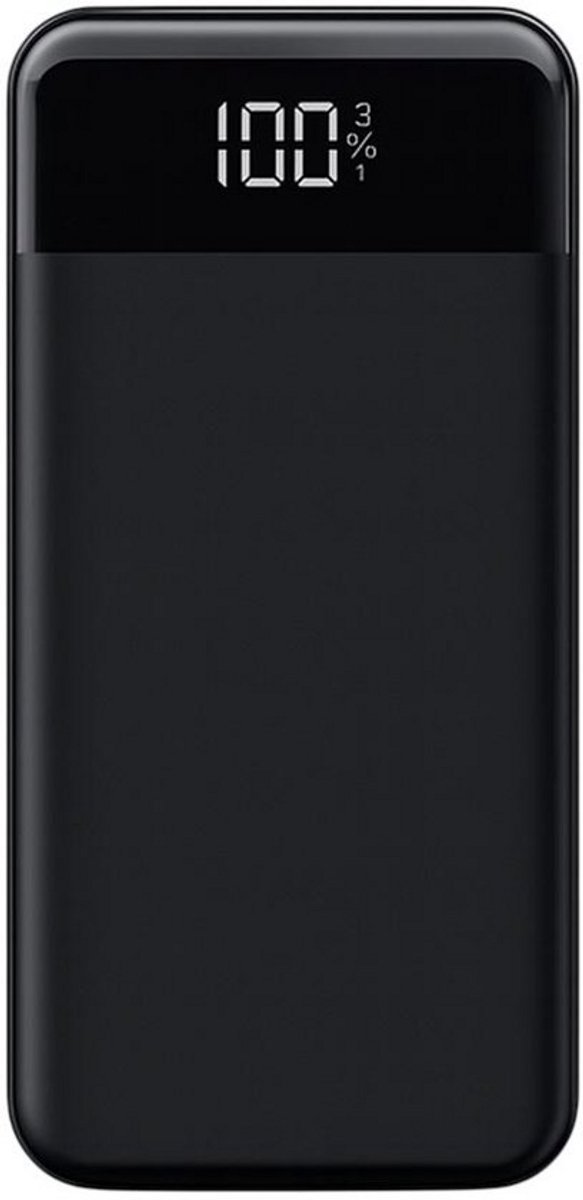 Powerbank 30.000 mAh - Snellader & batterij LED-display - 4x USB A, USB C en Micro USB - Universele Powerbank voor o.a. Apple iPhone & Samsung - 22.5 Watt - NL Handleiding Digitaal - Powerbank - €18,95