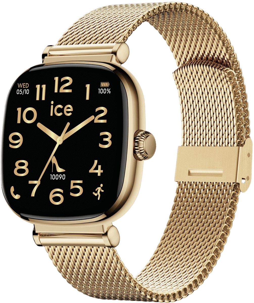 Ice Watch CE smart SQ 2.0 - Gold 025234 Horloge - Staal - Goudkleurig - Ø 38 mm